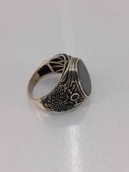 GÜMÜŞ YÜZÜK, ONİX TAŞLI