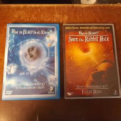 WHAT THE BLEEP DO WE KNOW - 1 VE 2 - NE BİLİYORUZ Kİ -   DVD- ORJİNAL BANDROLLU