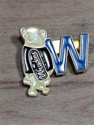 R57----VEUDONE AYI DEKORLU BROŞ