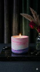 Okyanusta Gün Batımı El Yapımı Soya Mumu