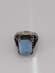 GÜMÜŞ YÜZÜK, PARAİBA TAŞLI