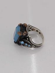 GÜMÜŞ YÜZÜK, PARAİBA TAŞLI