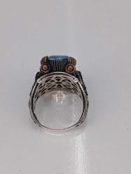 GÜMÜŞ YÜZÜK, PARAİBA TAŞLI