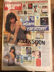 HAFTANIN SESİ GAZETESİ - DOĞUM GÜNÜ HEDİYESİ (TURKİSH - NEWSPAPER) - 11 NİSAN 1986 - SAYI : 15 - TAM TAKIM 12 SAYFADIR -Serpil Çakmaklı-Sinan Çetin-Tunç Okan-Mahmut Hekimoğlu-Tolga Savacı-Tarık Tarcan-Nil Burak-Nükhet Duru-Yalçın Sürmeli-Hülya Yiğit-Zerrin Özer-Kadir İnanır-Harika Avcı-Remziye Eren-Gönül Yazar-Sevim Iğde-Emel Aydan-Müge Güler-Yıldırım Gencer-Altan Atik Alkan-Funda Gürkan-Abdullah Gök-Tarık Akan-Gülşen Bubikoğlu-Halit Refiğ-Nazan Ayas-Alev Sayın-Şemsi İnkaya-Küçük Emrah-Hülya Avşar-Ayten Hanım-Mustafa Topaloğlu-Hülya Süer-Ozan-Samime Sanay-Gönül Yazar-Hasan Ekinci-Bahattin Esendemir-Kâmuran Ulutürk-Ajda Pekkan-Emel Sayın-Yüksel Uzel-Müjesser Akay-Ali Bars-Mesut Yılmaz-Erol Yılmaz Akçalı-Ahmet Özhan-Timurtaş Uçar-Tuğrul İnançer-Safer Dal-Ergül İfadeleri-Seçil Heper-Melih Cevdet Anday-Nesrin Kurtoğlu-İrfan Kurtuloğlu-Hümeyra-Ferhan Şensoy-Türkan Şoray-Melih Gülgen-Cihan Ünal-Türkan Sultan-Alev Tamara-Bülent Ersoy-Alfred Hitchcock
