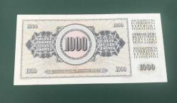 YUGOSLAVYA 1000 DINARA