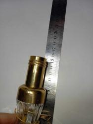 yought dew Parfüm Şişesi vintage boş