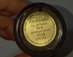 yought dew Parfüm Şişesi vintage boş