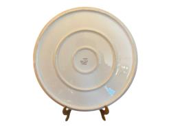 Fransız limoges poselen tepsi - 30,5 cm çapında