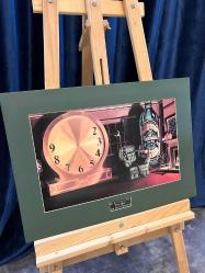 Glenfiddich Pure Malt viski temalı bir tablo/poster.