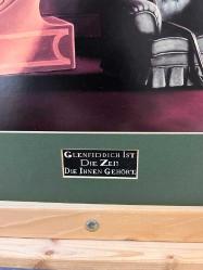 Glenfiddich Pure Malt viski temalı bir tablo/poster.