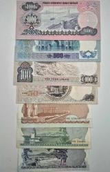 5 ₺ ile 1000 ₺ Arası 6 Emisyon 7,li  full Set