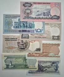5 ₺ ile 1000 ₺ Arası 6 Emisyon 7,li  full Set
