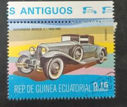 Ekvator Ginesi _ damgalı pul