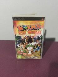 LOT.19 » Psp Oyun Worms Open Warfare  Orijinal  Temiz  Kitapçıklı  2006