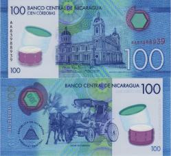 NİKARAGUA 100 KORDOBA 2014 POLYMER ÇİL.