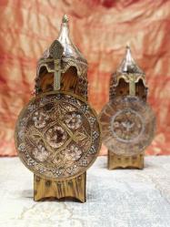 SELÇUKLU BAKIR MİĞFER VE KALKAN OBJESİ