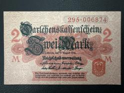 Almanya 2 Mark 1914. Soğuk Damgalı