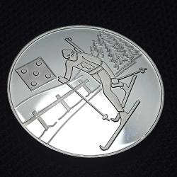 Almanya Sporthilfe Hatıra Gümüş Madalyon