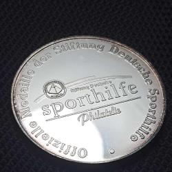 Almanya Sporthilfe Hatıra Gümüş Madalyon