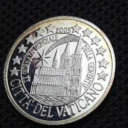 Vatikan Dünya Gençlik Günü Gümüş Madalyon