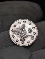 Sultan Abdülhamit 1293/17 Gümüş 2 Kuruş