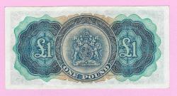 Bermuda Government 1 Pound 1.5.1957 Pick 20c XF  (TK 19 760) ÇÇT
