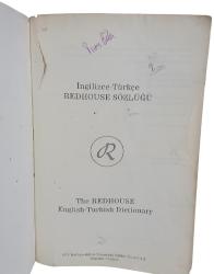 REDHOUSE BÜYÜK SÖZLÜK  iNGİLİZCE-TÜRKÇE /TÜRKÇE-İNGİLİZCE 2 CİLT