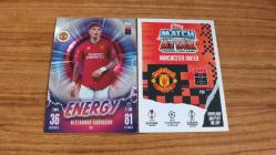 Topps UEFA Champions League 2023-2024 Alejandro Garnacho Energy Kart No:EN1