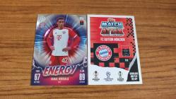 Topps UEFA Champions League 2023-2024 Jamal Musiala Energy Kart No:EN7 - simurg_collection