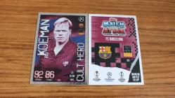 Topps UEFA Champions League 2023-2024 Ronald Koeman Cult Hero Kart No:436