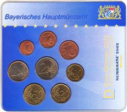 ALMANYA EURO TAM SET 2002 D. ÖZEL KARTINDA ÇİL.