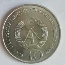 ALMANYA  1972   10  MARK  HATIRA  Buchenwald Anıtı - Weimar