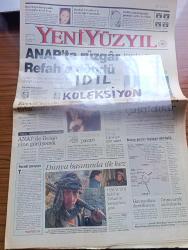 Yeni Yüzyıl Gazetesi - Turkish Newspaper - 16 Ocak 1996 - Onno Tunç'un kullandığı uçağın enkazı ve iki yanık cesedi bulundu fotoğraf - Sezen Aksu ile birlikte unutulmaz şarkılar yaratan Onno Tunç'un ölümü büyük üzüntü yarattı fotoğraf - Bülent Ecevit'ten de Necmettin Erbakan'a red - ANAP ile Refah yine görüşecek - Budist tapınağında gömülü seks kurbanı - atlarımıza bineriz yazan Ahmet Altan - Onno Tunç'un ağabeyi Garo Mafyan ve Fatih Erkoç Bon Air'de heyecanla beklediler fotoğraf - Nazım Hikmet 94 yaşında - Leyla Zana ödülüne Yarın kavuşuyor - liderler Metin Göktepe için seferber - Kültür Sanat sayfası - sinema programı - Pocahontas 19 ocak'ta sinemalarda - Irak Savaşı'nın izleri siliniyor - televizyon programı - Gabriel Garcia Marquez film çeviriyor - Galatasaray'ın derdi savunma - Tugay artık libero oynar yazan Hıncal Uluç - Beşiktaş teknik direktörü Daum kupa bizim olacak dedi - Fenerbahçe Efes Pilsen çeyrek finaline doğru - voleybol Avrupa kupalarındaki temsilcimiz Emlakbank