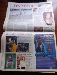 Yeni Yüzyıl Gazetesi - Turkish Newspaper - 19 Aralık 1996 - Peru'daki Japon elçiliğini solcu militanlar bastı 200 bakan diplomat ve iş adamı rehin alındı fotoğraf - Peruda elçilik baskınını gerçekleştiren Tupac Amaru Devrimci Hareketi Che'nin torunları fotoğraf - Sezen Aksu eşkıya filmini anlattı rüyalarımda bile ağlıyorum dedi - Özer Çiller Kur'an'a el bastı - Susurluk sonrası yapılan ankete göre halkın büyük çoğunluğu kuşku ve karamsarlık içinde - Halil Toprak'ın ödeyeceği süper nafakaya yargıtaydan ret - Susurluk ve Kürt meselesi yazan Ahmet Altan - İzmir'de ölen Zeki Müren'in 5 kasası daha var - esir ellerin kurtarılması için iki kez Kuzey Irak'a giden Refah Partisi milletvekili Fethullah erbaş rapor hazırladı - Abdullah Çatlı'nın ölmediği iddiaları var - Mehmet Eymür ve Doğu Perinçek de tanık - mucize filmi başrolde John Travolta Beyoğlu Fitaş Bakırköy İncirli Aksaray Yıldız sinemasında - hayatı resimleri ve kitaplarıyla Abidin Dino - Muammer Ketencioğlu - Fatih Terim fotoğraf