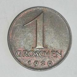 AVUSTURYA  1929  1  GROSCHEN