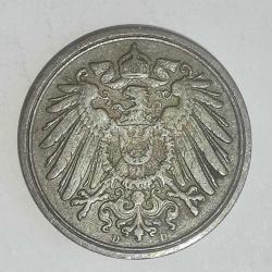 ALMANYA  1904 D  1  PFENNIG