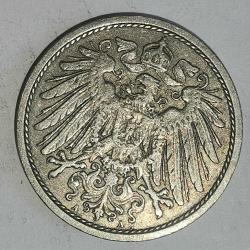 ALMANYA  1911 A   10  PFENNIG