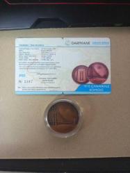 Çanakkale Hatıra Bronz Para Sertifikalı