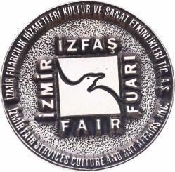 1997 Yılı İzmir Enternasyonal Fuarı Gümüş Hatıra Madalyonu MVM2158 #270
