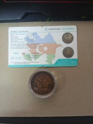 Azerbaycan Dışişleri Bakanlığı'nın Kuruluşunun 100. Yılı Hatıra Bronz Para Sertifikalı