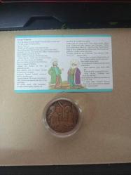 Nasreddin Hoca Kazan Doğurdu Hatıra Bronz Para Sertifikalı