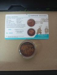 Nasreddin Hoca Fil Hikayesi Hatıra Bronz Para Sertifikalı