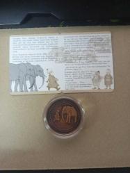 Nasreddin Hoca Fil Hikayesi Hatıra Bronz Para Sertifikalı