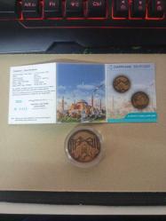 Ayasofya-i Kebir Camii Şerifi Hatıra Bronz Para Sertifikalı