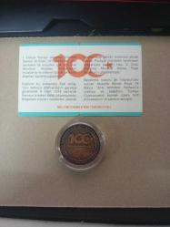 Atatürk'ün Samsun'a Çıkışının 100. Yılı Hatıra Bronz Para Sertifikalı