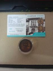 Anadolu Ajansının Kuruluşunun 100. Yılı Hatıra Bronz Para Setifikalı