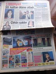 Milliyet Gazetesi - Turkish Newspaper - 26 Şubat 1996 - Türk sanayiinin devi Vehbi Koç 95 yaşında hayata veda etti fotoğraf - işte benim anayasam yazan Vehbi Koç - Vehbi Koç devletim ve ülkem var oldukça ben de varım - Sakıp Sabancı çadırın direği çöktü dedi - Vehbi Koç'un cenazesi özel bir uçakla İstanbul'a getirilirken fotoğraf - Süleyman Demirel büyük iş adamı büyük hayırseverdi Vehbi Koç - Tansu Çiller Vehbi Koç Türkiye'nin gurur anıtıydı dedi - Aydın Doğan Vehbi Koç Özel sektörün Devlet adamıydı - Vehbi Koç ailesi fotoğraf - asırlık çınar Vehbi Koç'un özel yaşamından kesitler fotoğraflar - Galatasaray'ın 2. Antalya faciası - Trabzonspor başkanı Faruk Özak Beşiktaş yenilgisi yüzünden oyuncularına moral verdi - Fenerbahçeli golcü Boliç kırgın - Beşiktaş Trabzonspor zaferini kutladı - pistin yeni kraliçesi Öznur Dursun hedef büyüttü fotoğraf - Marilyn Monroe'nun yeri hala boş fotoğraf - Seven 7 filmi Beyoğlu Atlas Etiler Hillside Ortaköy Feriye sinemasında - ETA terörü alevlendi