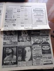 Milliyet Gazetesi - Turkish Newspaper - 26 Şubat 1996 - Türk sanayiinin devi Vehbi Koç 95 yaşında hayata veda etti fotoğraf - işte benim anayasam yazan Vehbi Koç - Vehbi Koç devletim ve ülkem var oldukça ben de varım - Sakıp Sabancı çadırın direği çöktü dedi - Vehbi Koç'un cenazesi özel bir uçakla İstanbul'a getirilirken fotoğraf - Süleyman Demirel büyük iş adamı büyük hayırseverdi Vehbi Koç - Tansu Çiller Vehbi Koç Türkiye'nin gurur anıtıydı dedi - Aydın Doğan Vehbi Koç Özel sektörün Devlet adamıydı - Vehbi Koç ailesi fotoğraf - asırlık çınar Vehbi Koç'un özel yaşamından kesitler fotoğraflar - Galatasaray'ın 2. Antalya faciası - Trabzonspor başkanı Faruk Özak Beşiktaş yenilgisi yüzünden oyuncularına moral verdi - Fenerbahçeli golcü Boliç kırgın - Beşiktaş Trabzonspor zaferini kutladı - pistin yeni kraliçesi Öznur Dursun hedef büyüttü fotoğraf - Marilyn Monroe'nun yeri hala boş fotoğraf - Seven 7 filmi Beyoğlu Atlas Etiler Hillside Ortaköy Feriye sinemasında - ETA terörü alevlendi