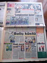 Milliyet Gazetesi - Turkish Newspaper - 26 Şubat 1996 - Türk sanayiinin devi Vehbi Koç 95 yaşında hayata veda etti fotoğraf - işte benim anayasam yazan Vehbi Koç - Vehbi Koç devletim ve ülkem var oldukça ben de varım - Sakıp Sabancı çadırın direği çöktü dedi - Vehbi Koç'un cenazesi özel bir uçakla İstanbul'a getirilirken fotoğraf - Süleyman Demirel büyük iş adamı büyük hayırseverdi Vehbi Koç - Tansu Çiller Vehbi Koç Türkiye'nin gurur anıtıydı dedi - Aydın Doğan Vehbi Koç Özel sektörün Devlet adamıydı - Vehbi Koç ailesi fotoğraf - asırlık çınar Vehbi Koç'un özel yaşamından kesitler fotoğraflar - Galatasaray'ın 2. Antalya faciası - Trabzonspor başkanı Faruk Özak Beşiktaş yenilgisi yüzünden oyuncularına moral verdi - Fenerbahçeli golcü Boliç kırgın - Beşiktaş Trabzonspor zaferini kutladı - pistin yeni kraliçesi Öznur Dursun hedef büyüttü fotoğraf - Marilyn Monroe'nun yeri hala boş fotoğraf - Seven 7 filmi Beyoğlu Atlas Etiler Hillside Ortaköy Feriye sinemasında - ETA terörü alevlendi