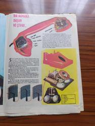 Milliyet Çocuk Dergisi - Turkish Newspaper - Cilt 3 Sayı 65  - 1970'li yıllar - uzaya yolculuk - Red Kit Grandük - yazılar ve resimler Goscınny Ve Uderzo - Grandük Leonid uşağı Bulenkov ve Red Kit uzak batıya bir seyahate çıkarlar - Gülten Dayıoğlu'dan bir yılbaşı hikayesi yılbaşı armağanı - düşünüyor burası ESP kurtarma kontrolü haberinizi aldık hemen yardım yolluyoruz - Bir numara düşün ve çevir - telefonun iç mekanizması - telepati'nin nasıl çalıştığını öğrendikten sonra bazı kişiler değişik diller konuşan iki kişi arasında düşünce tercümanı olarak çalışabilecekler - uzaya yolculuk Güneş dediğimiz Yıldız - bir güneş tutulması sırasında güneşin halesi ve alevlerin dünyadan görünüşü fotoğraf - aynaya okyanuslar - güneşin çapı 865 milyon mil kadardır - Albay Bum temizlik - Kızılderililerin toprağı çöp dökmek yasaktır soluk yüzlere bildirilir - Michel Vaillant ölüm yolcuları - Triksi Belden ilk kırmızı karavanın esrarı - Güneş kırmızı dev günlerinde dünyada kentler alev alev yanacak